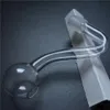 Стоковая стеклянная масляная труба прозрачная стеклянная масляная горелка прозрачная отличная труба Стеклянная труба масла