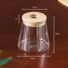 Transparent Hydroponic vase Imitation Glass Soilless Planting Potted Green Plant Resin Flower Pot Home Vase Decor