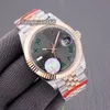 TW Classic Elegant Watch Diameter 41mm 3235 Integrerad r￶relse Blue Oil Silk 904L Oyster Steel Belt Sapphire Glass Mirror Waterproof Function