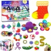 Fidget Toys Christmas Blind Box 24 Days Calendar Calendar Рождественский замеситель музыки подарочные коробки рождественские обратные отсчета детские подарки