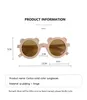 Gafas de sol redondas bonitas a la moda para niños y niñas, gafas de sol Vintage con protección UV, gafas clásicas para niños RL164