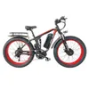 NY SMLRO V3 DUBBEL MOTOR FULL Suspension Electric Bicycle 48V17.5An Samsung Battery 2000W Ebike 7 Speed ​​Fat Däck Elektrisk cykel