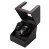 Watch Boxes & Cases 2 Slots Winder For Automatic Watches Box USB Charging Shaker Storage Dislpay Wristwatch Organizer Case Deli22