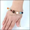 Charm Bracelets Jewelry Universe Galaxy The Eight Planets In Solar System Guardian Star Natural Stone Beads Bracelet For Dhq8E