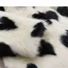 Long Fur Coat Love Print Fake Fur Coat For Women Midi Warm Plush Jacket Female Winter Faux Fur Jacket Clothes Korea Ladies T220716