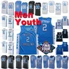 Custom 2022 Final Final Four North Carolina Tar Heels Basketball Jersey Armando Bacot Carter Caleb Love Brady Manek R.J. Davis Kerwin