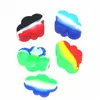 Cloud Shape Silicone Container Rubber boxes 22ML Non-stick Jars ashtray Dabber Tool Rubber Storage Box Oil Holder Wax Containers Vaporizer