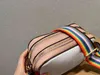 Torba kamery Kobiety Wysokiej jakości Messenger Classic Massosfer Mash Modna Rainbow Wide Rame Pas Pas Pas Pass Cross Body 220805