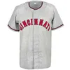 GlnMitNess Cincinnati Tigers 1937 Road Jersey Shirt Custom Uomo Donna Youth Maglie da baseball Qualsiasi nome e numero Doppia cucitura