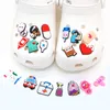 MOQ 100PCS Medical Nurse Charms Ribbon Soft PVC SHAIL SHARM Accessories Decorations Custom Jibz for Clog Shoes