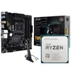 Schede madri AMD Ryzen 9 5900X R9 CPU + ASUS TUF GAMING B550M PLUS (WI-FI) Set di schede madri Processore DDR4 AM4 128GB RAM Accessori