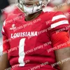 American College Football Wear Custom 2020 Louisiana Ragin' Cajuns Football #1 Levi Lewis 9 Trey Ragas 15 Elijah Mitchell 19 Jamal Bell Herren Jugend Kinder Trikot 4XL