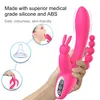 Rabbit G Spot Clitoris стимулятор полового члена анальный дилдо вибратор двойной проникновение для женщин для взрослых 287P5563791
