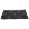 Stampi da forno Stampi per hamburger in silicone Stampi per pane forati Stampi da forno perforati Fogli antiaderenti Misura mezza tegliaCottura