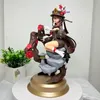 17cm Genshin påverkar Klee Hibana Knight Anime Ganyukeqingpaimon Action Figur Yae Mikohu Figurine Model Doll Toys 220718