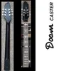 6-saitiger Ahornhals für E-Gitarre mit Palisandergriffbrett. Kann nach Wunsch individuell angepasst werden