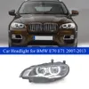 E70 LEDヘッドライトBMW X5 X5 X5昼間ランニングヘッドライトアセンブリ2007-2013 E71ターンデュアルビームレンズカーアクセサリーランプ