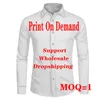 Erkekler Elbise Gömlek Toptan Polinezya Uzun Kollu Gömlek Erkekler Özel Logo Artı Zarif Düğün Partisi Erkek Gömlek Vere22