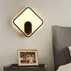 Bedroom Wall Lamps Living Room Background Light Fixture Modern Simple Minimalist Creative Stair Aisle Bedside Sconces Interior