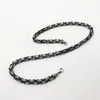 Cadenas 316L 4/5 / 8MM Collar de acero inoxidable de venta europea y americana Cadena King Cadenas de joyería para hombres