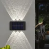 6 LED Słoneczne światła ścienne Wodoodporne światło słoneczne światła słoneczne światła słoneczne do ogrodowego krajobrazu Balkon Light