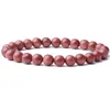 Natural Stone 10mm Goldstone Tiger Eye Strand Elastic Beads Armband Kvinnor Män läker armband