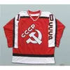 Maglia MThr # 20 Vladislav Tretiak CCCP Maglia da hockey russa Pavel Bure 10 Personalizza qualsiasi nome e numero