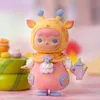 Pop Mart Pucky Animal Tea Party Series Blind Box Коллективная милая действие Kawaii Toy Figures Mystery 220520