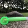 Bong en plastique Portable à visser tuyau d'eau verre Shisha Chicha fumer narguilé porte-herbe vis sur narguilé convertisseur 5 couleurs