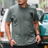 Camisetas para hombres Camiseta Verano 8XL O-Cuello Tamaño grande Suelto Casual Algodón Manga corta