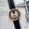 Top Brand Designer Mens Watches Luxury Man Wristwatches Moon Phase Mechanical Automatic Movement Waterproof Business Watch for Men6702264