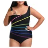 Women's Swimwear Women 4XL Plus Size One Piece Swim Suits Summer Push-up Padded Brazilian Swimsuit Beach Wear Bathing Bikini SetWomen's