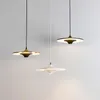 Lâmpadas pendentes Luzes LEDs nórdicos Designer moderno Hanglamp de ferro para quarto Decoração de barra de barra de luminária Fixagem de cozinha