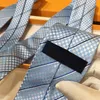 Mężczyźni Krawat Design Męskie Krawaty Moda Neck Krawat 2 Styl Letter Haft Luxurys Projektanci Biznesowa pragnienie Neckwear Corbata Cravattino 220322xs