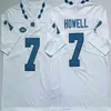 Xflsp Carolina del Norte Sam Howell Fútbol cosido Jersey Mitchell Trubisky NCAA 150TH Mens azul blanco negro camisetas