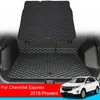 Tapis de coffre arrière de voiture en cuir PU, 1 pièce, pour Chevrolet Equinox 2019-présent, plateau de doublure de chargement étanche, tapis de sol, accessoires automobiles