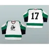 Nivip Custom Quebec Aces Hockey Jerseys Ice Any Name Number White Green Alternate Good Quanlity Size S-4XL Mix Order