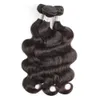 Wefts Body Wave 3/4pc Human Hair Bunds Raw Indian Remy Hair Double Weft Hair Extension 100g/PC, 12A Grad Natural Color