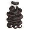 Body Wave 3/4PC Menselijk Haar Bundels Ruwe Indian Remy Haar Dubbele Inslag Haarverlenging 100 g/stk, 12A Grade Natuurlijke Kleur