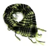 Arafat arabiska halsdukar sport utomhus arabiska sjal taktisk wraps keffiyeh lätta militär shemagh palestine unisex toassels mjuk rand halsduk fyrkant 95 cm