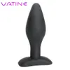 Vatine Anal Plug Prostate Massager Silicone Butt Sexiga leksaker för män Kvinnor Gay Adult Products