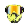 Ski Snowboard Glasögon Ansiktsmask Snow Snöskoterglasögon skidåkning Vindtät Motocross Solglasögon Outdoor Eye