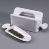 Nail Art Kits Portable Dipping Pulver Recycling Tray Glitter Förvaring Box Manikyr Tool DIY Equipment Accessory 2022