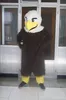 Real Picture Eagle Mascot Traje Fantasia Vestido para Halloween Carnaval Party Support Customization