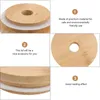 70mm/86mm Bamboo Wood Mason Jar Lid with straw hole Silicone Seal Ring Wide Mouth Cup Covers Caps sxmy18