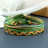 3PCS/SET Multi kolor tybetańska buddyjska bransoletka Kobiety Mężczyźni Lucky Charm Regulowane joga Braided Bracelets Przyjaźń Biżuteria