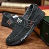 Summer Slip on Mens Casual Shoes Rubber Solid Mens Canvas Shoes Lightweight Waterproof Male Flat Casual Sneakers 220815