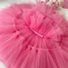 Mädchenkleider geboren Baby Kleider 1 Jahr 1. Geburtstag Party Taufe Pink Kleidung 9 12 Monate Kleinkind Y Outfits Vestido 187y3055276