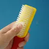 Tvättprodukter Nano Soft Shoe Brush skadar inte skor Plastrengöring Borstar Shoess tvättkläder mattor borste leveranser