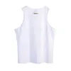 Herren Tank Top Unterwäsche FOG Tanks 100% Baumwolle Herren Unterhemd Transparente Sporthemden Männlicher Bodyshaper Fitness Wrestling Singlets Weste